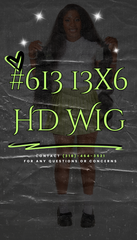 613 13x6 HD Wigs