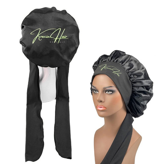 Silk Bonnet W/ Silk Wrap